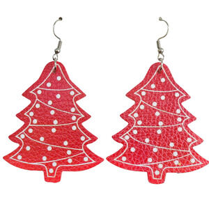 5/$25 Stocking Stuffer Sale Christmas Earrings RED XMAS TREE Christmas …